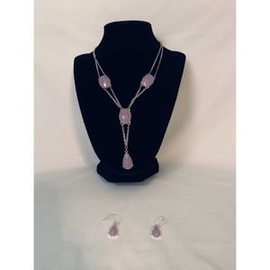 Lavender Jewelry Set